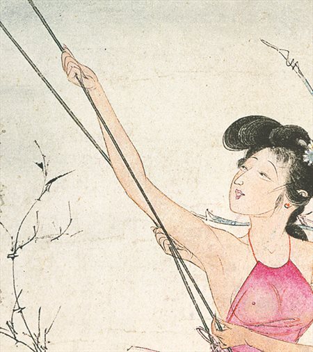 湟中县-胡也佛的仕女画和最知名的金瓶梅秘戏图